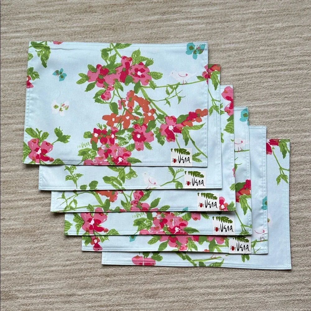 Vera Neumann Bardwil Linens nwt set